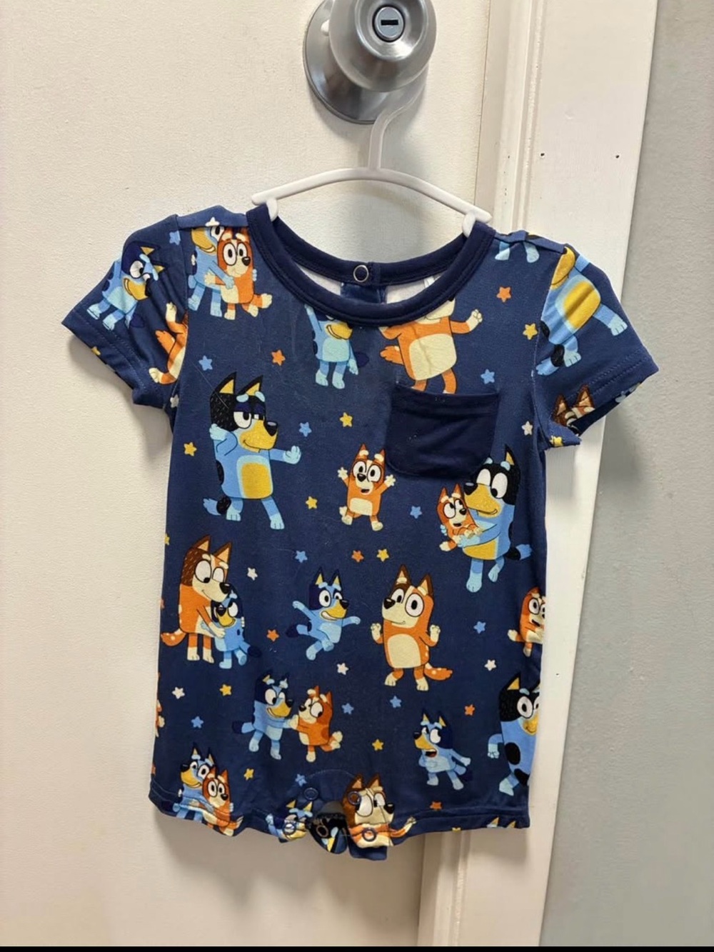 Bluey Little Sleepies Romper